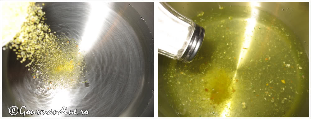 Friptura de miel cu legume si zarzavaturi