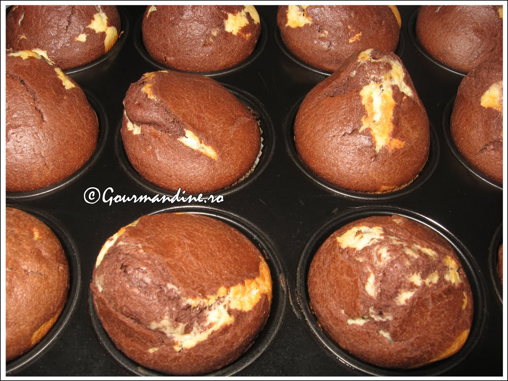 Muffins bicolore